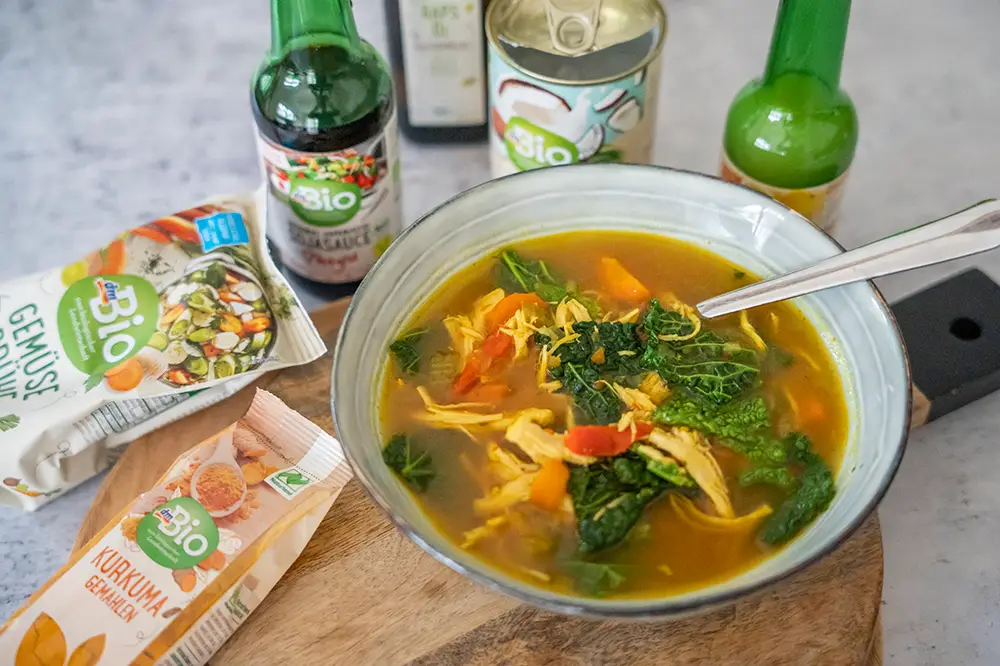 Detoxikační polévka v thajském stylu